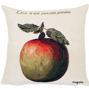 Poulin Design - Magritte - Ceci n´est pas une pomme - Pude 45x45