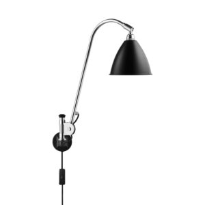 BL6 Væglampe Ø16 krom/sort - Gubi - Udstillingsmodel