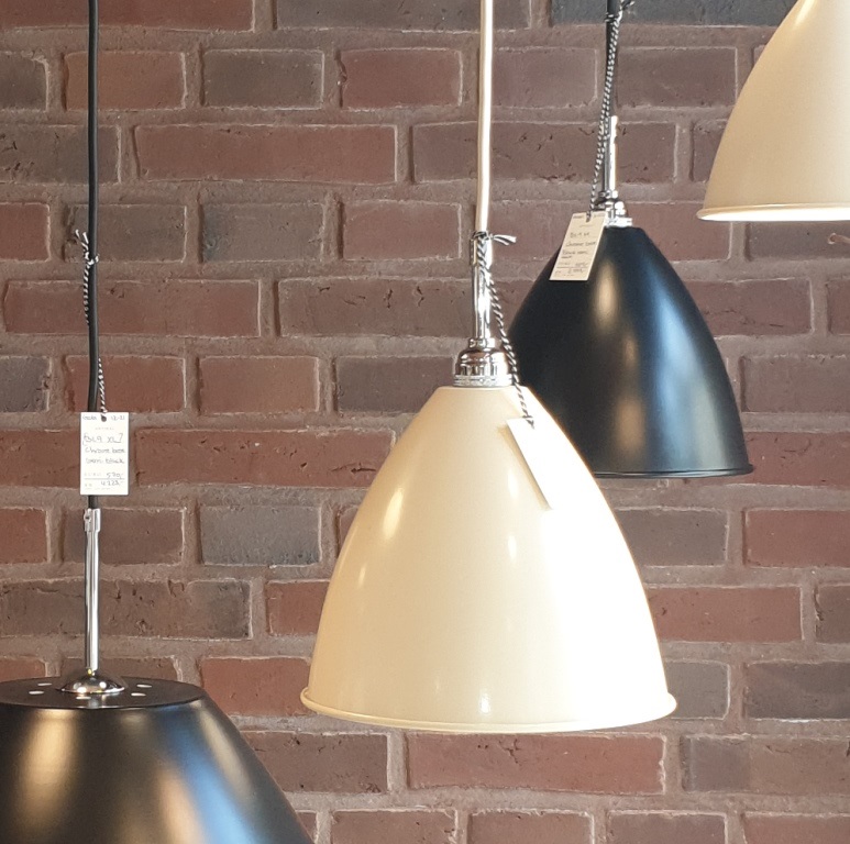 BL9 Pendel Ø21 krom/offwhite - lampe fra - Udstillingsmodel