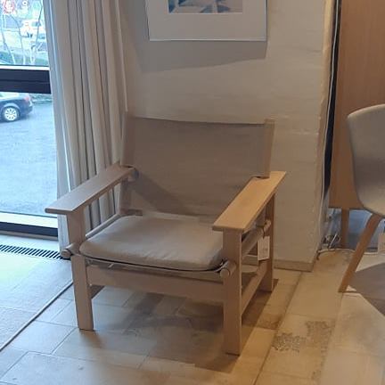 Canvas Chair med hynde - Fredericia - Udstillingsmodel