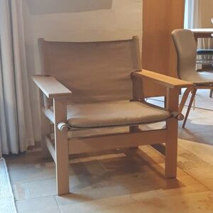 Canvas Chair med hynde - Fredericia - Udstillingsmodel