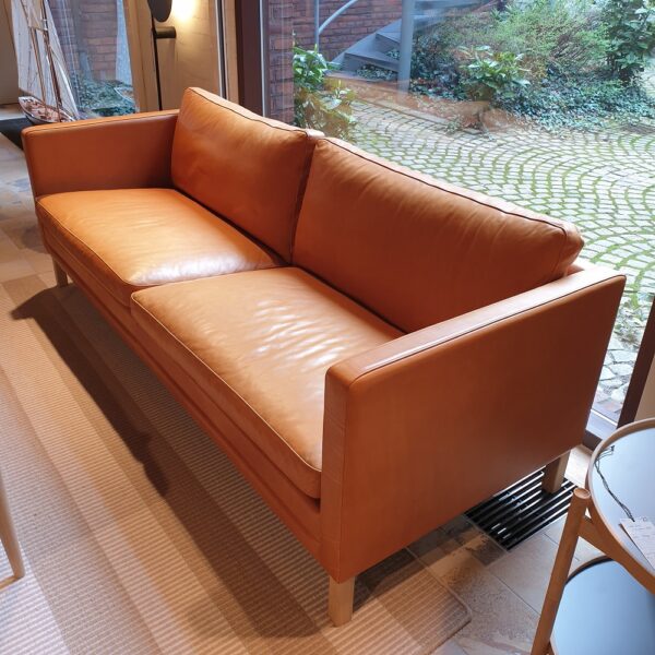 MH276 sofa - Camaro anilinlæder - Mogens Hansen - Udstillingsmodel