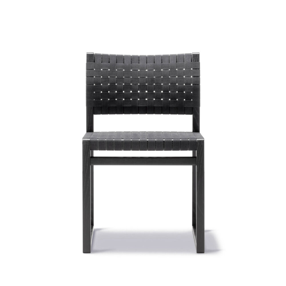 bm61 spisebordsstol udstillingsmodel i sort