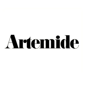 artemide logo I sort med hvid baggrund i 1x1